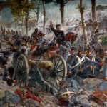 Batalla del Volturno - Pintura al fresco